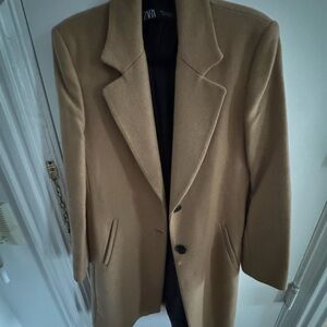 Zara Women’s Tan Coat